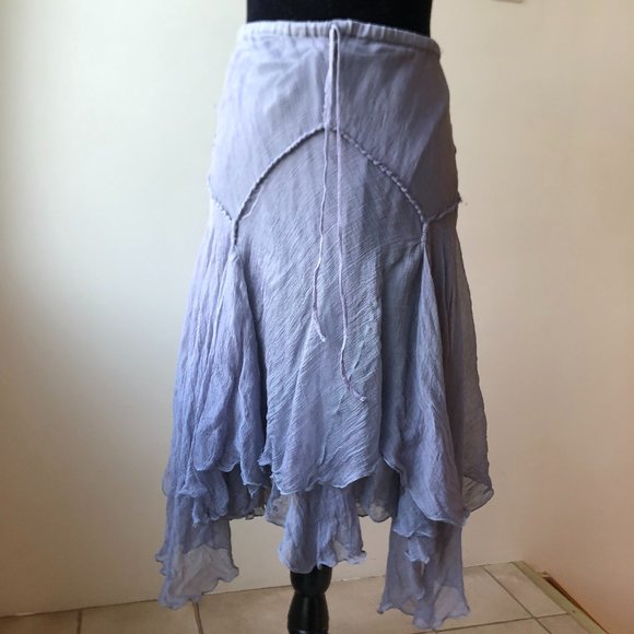 Fairycore Silk skirt - Picture 1 of 9